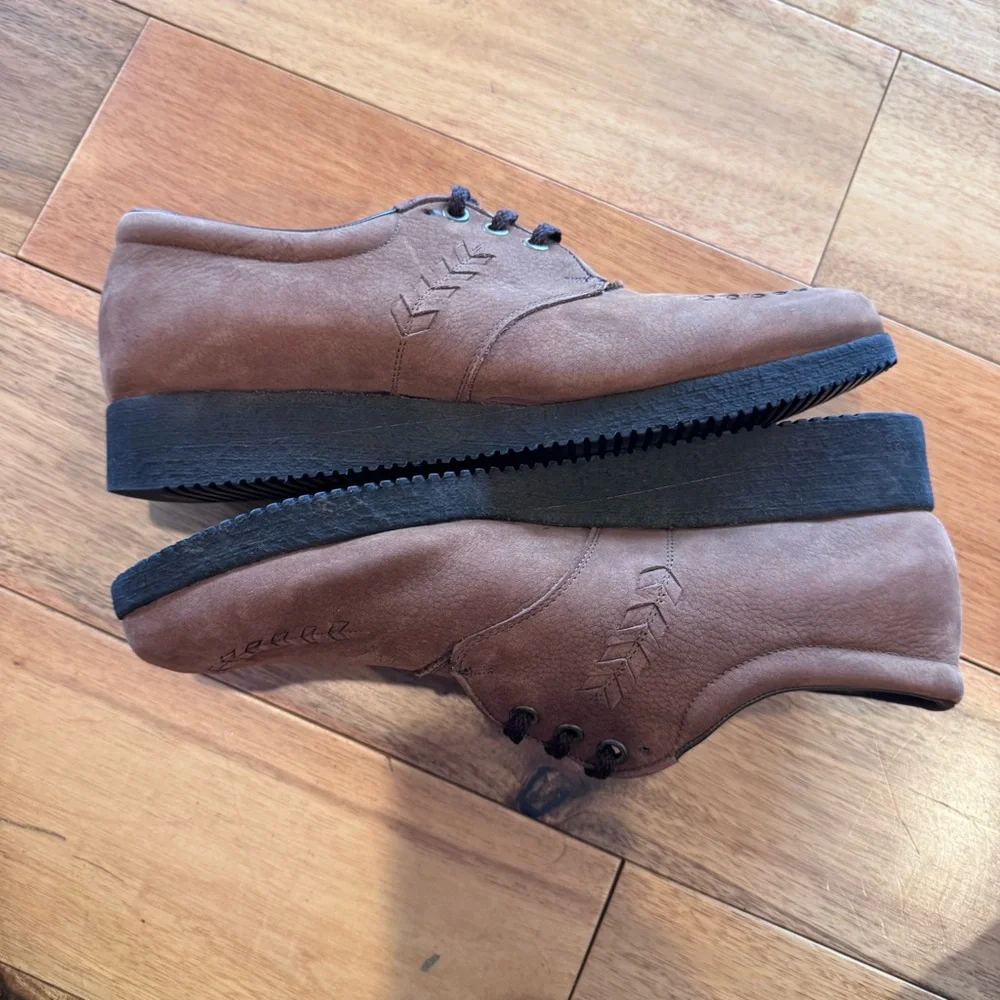Vibram Men's‎ Casual Brown Lace-Up Shoes